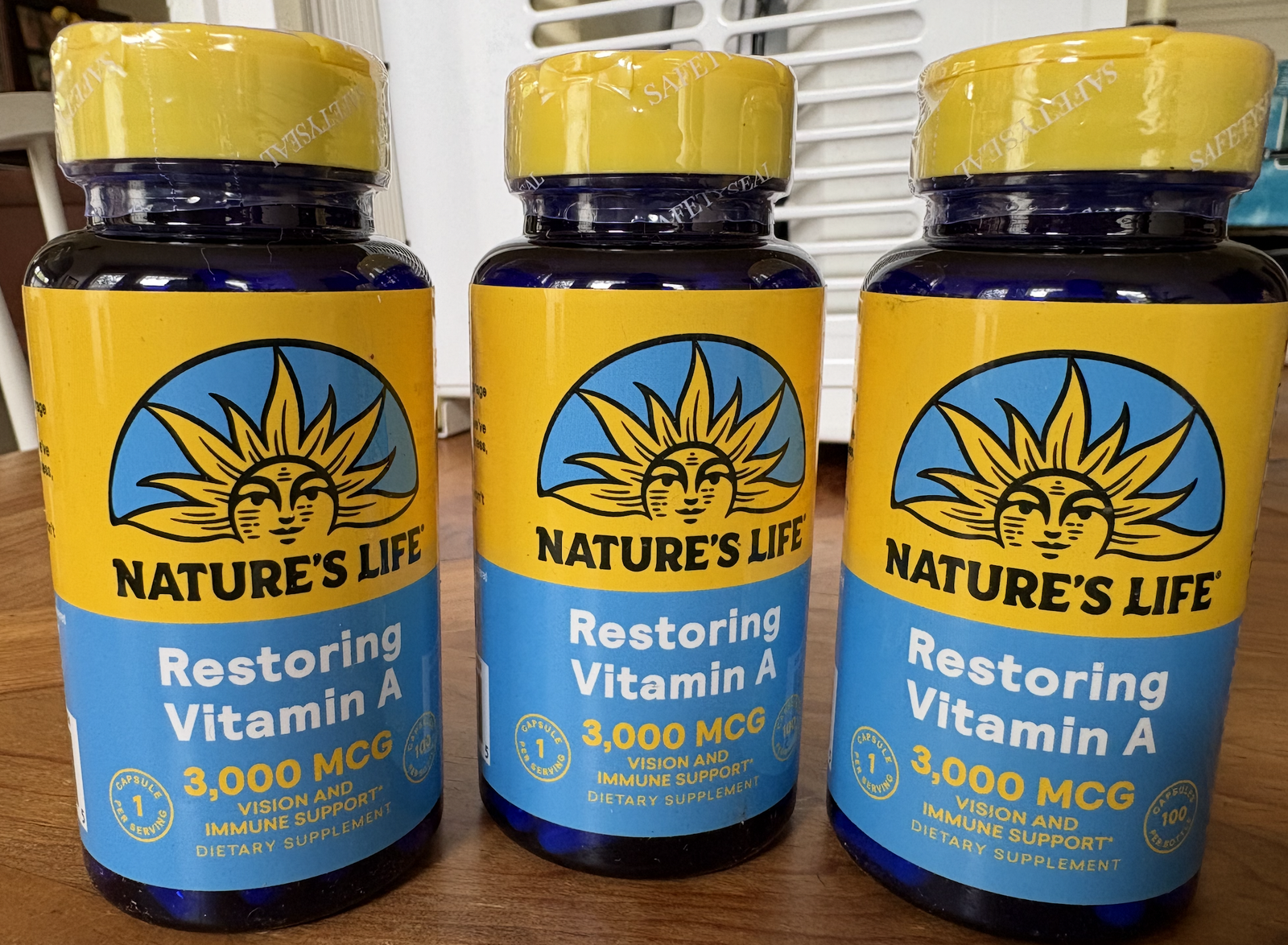 Nature's Life - Vitamin A (3 bottles)