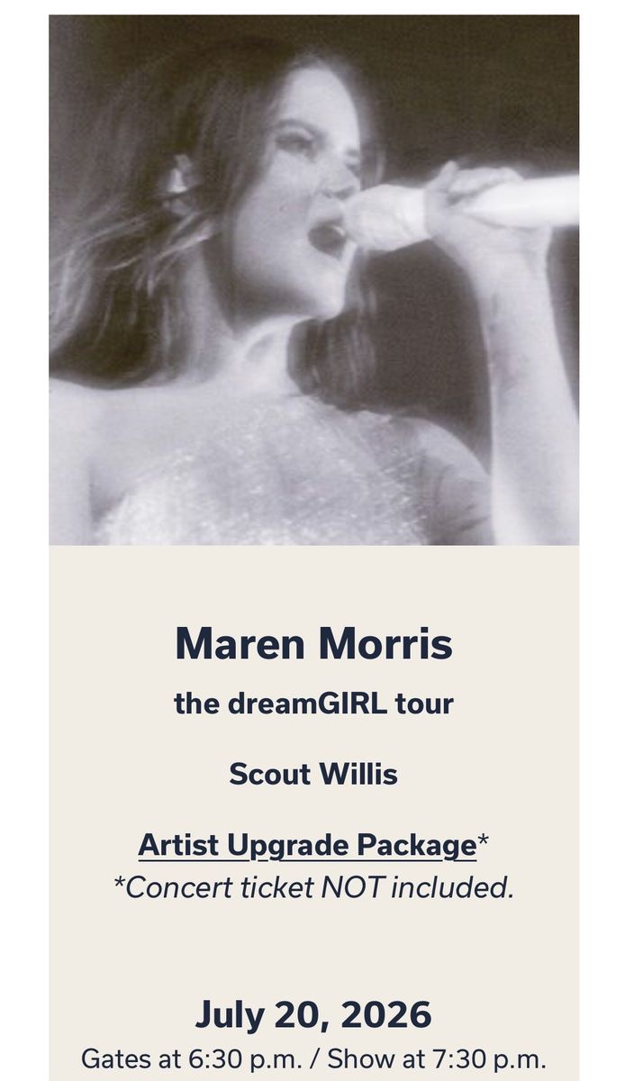 Red Butte - Maren Morris the dreamGIRL tour