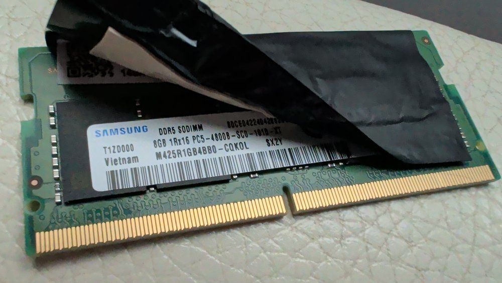 Samsung ddr5 16 gb ram for laptop