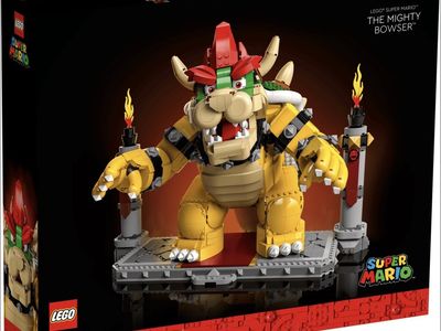 The Mighty Bowser Lego set