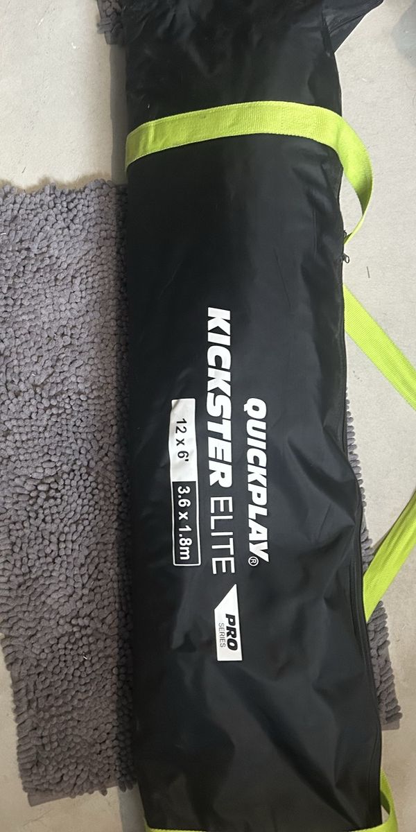 Quickplay Kickster Elite Pro Series Portable Soccer Goal 12x6ft (3.6x1.8m) Carry Bag