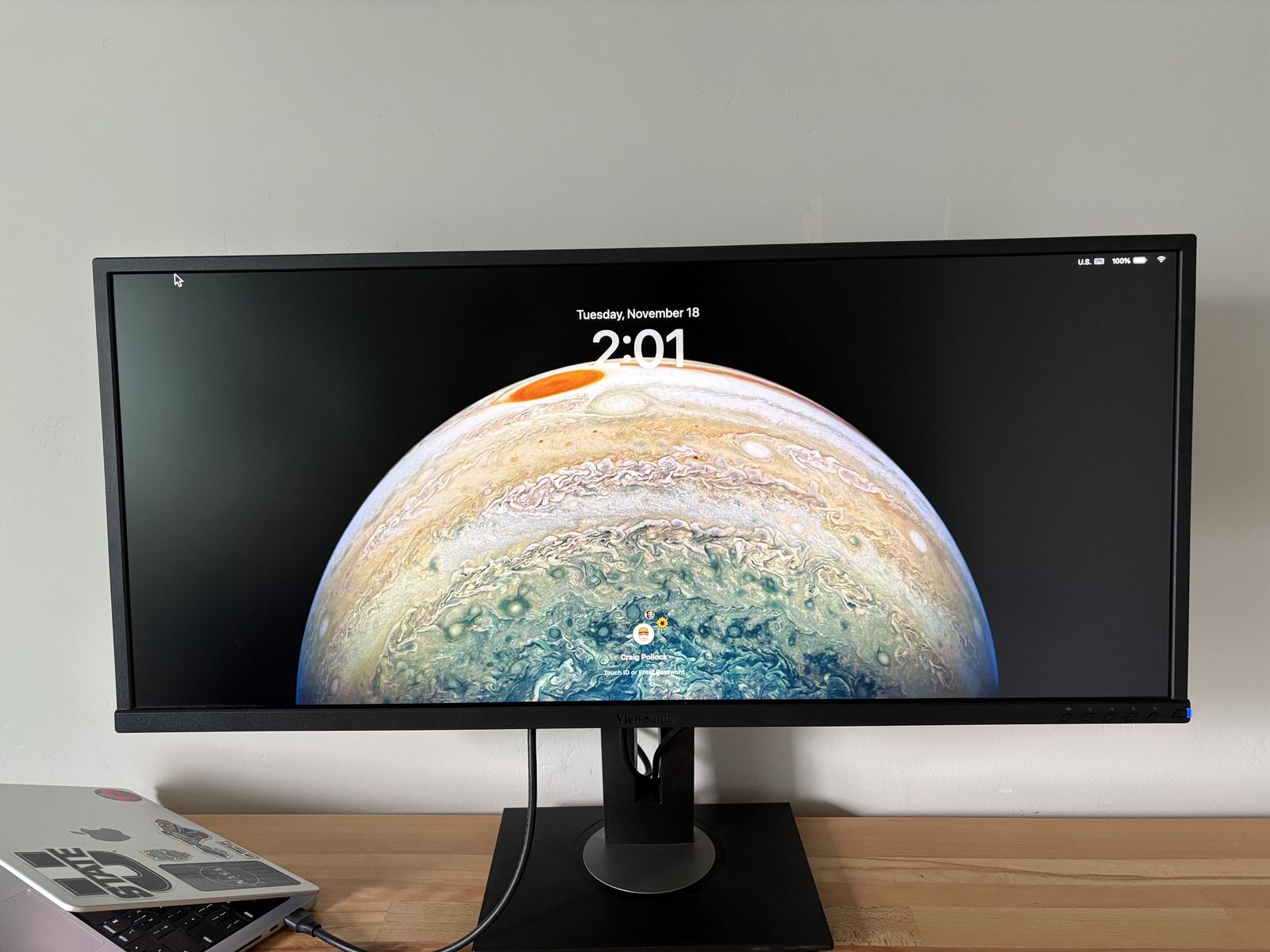 ViewSonic 34” Monitor 21:9 ultra wide screen monitor [2 HDMI inputs 3440x1440 resolution]