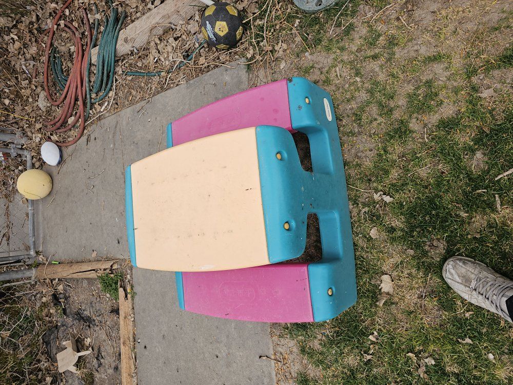 Little Tikes picnic table
