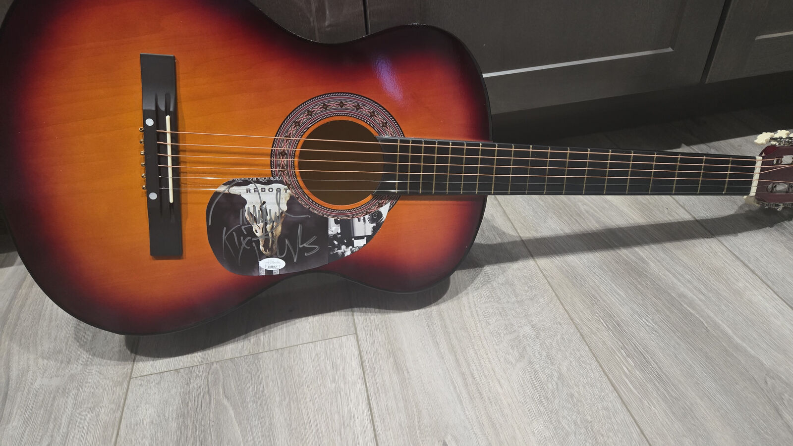 Autographed Brooks & Dunn Acoustic Guitar