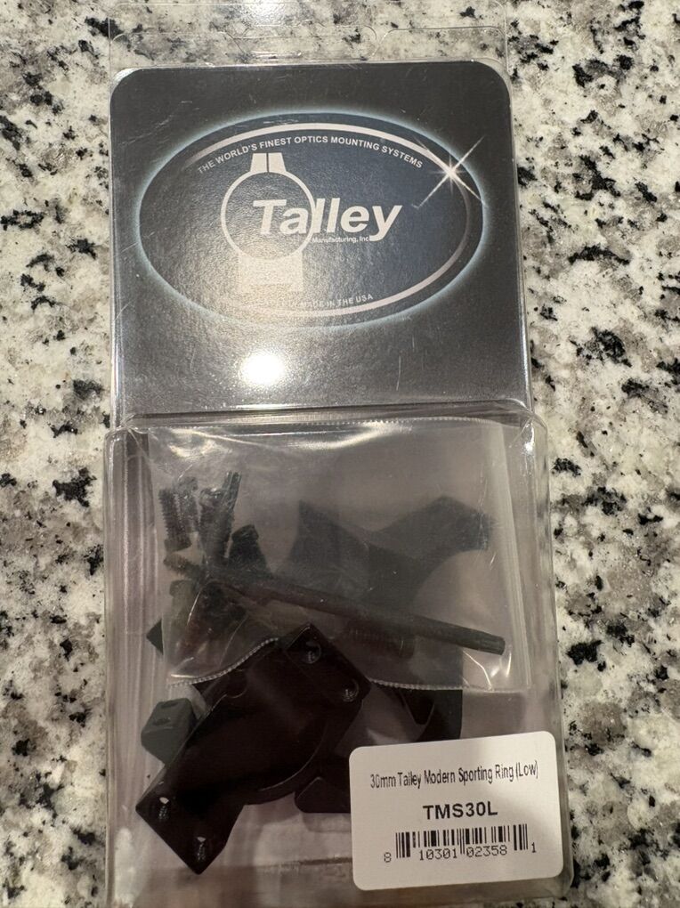 Talley 30mm Modern Sporting Rings (low)