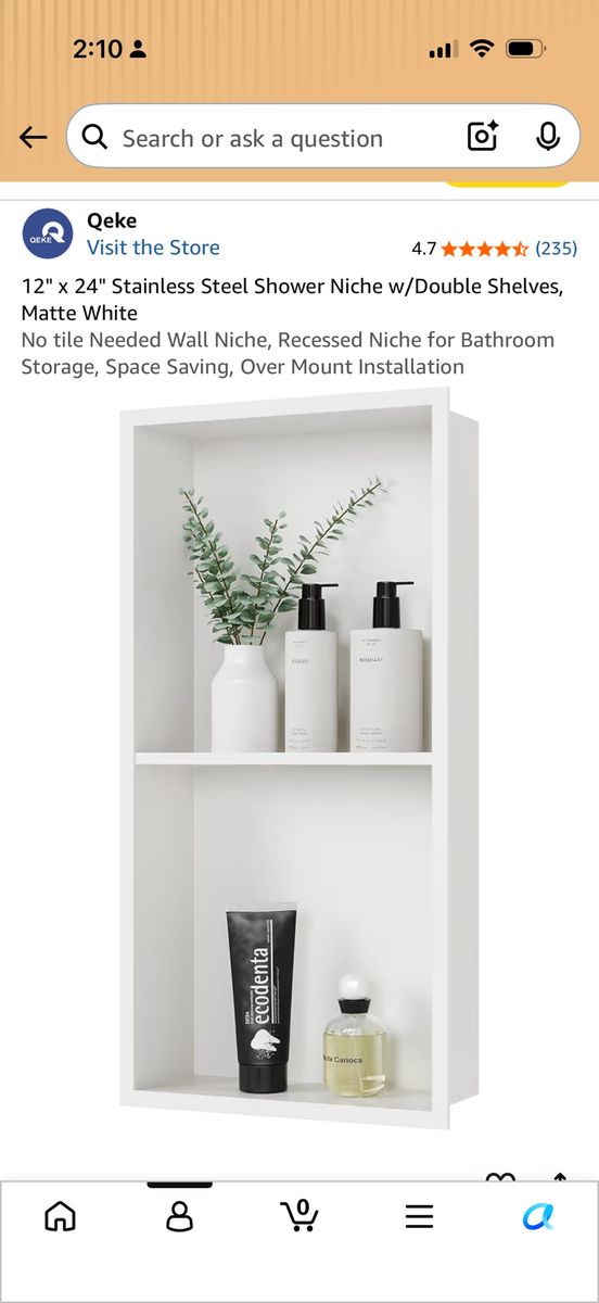 Shower Alcove