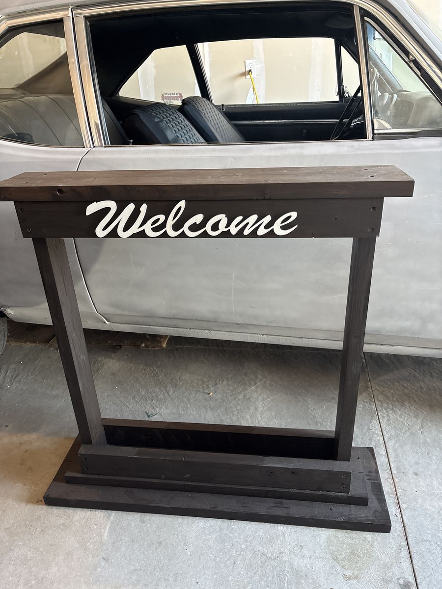 Wood Planter Decor Handmade