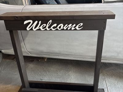 Wood Planter Decor Handmade