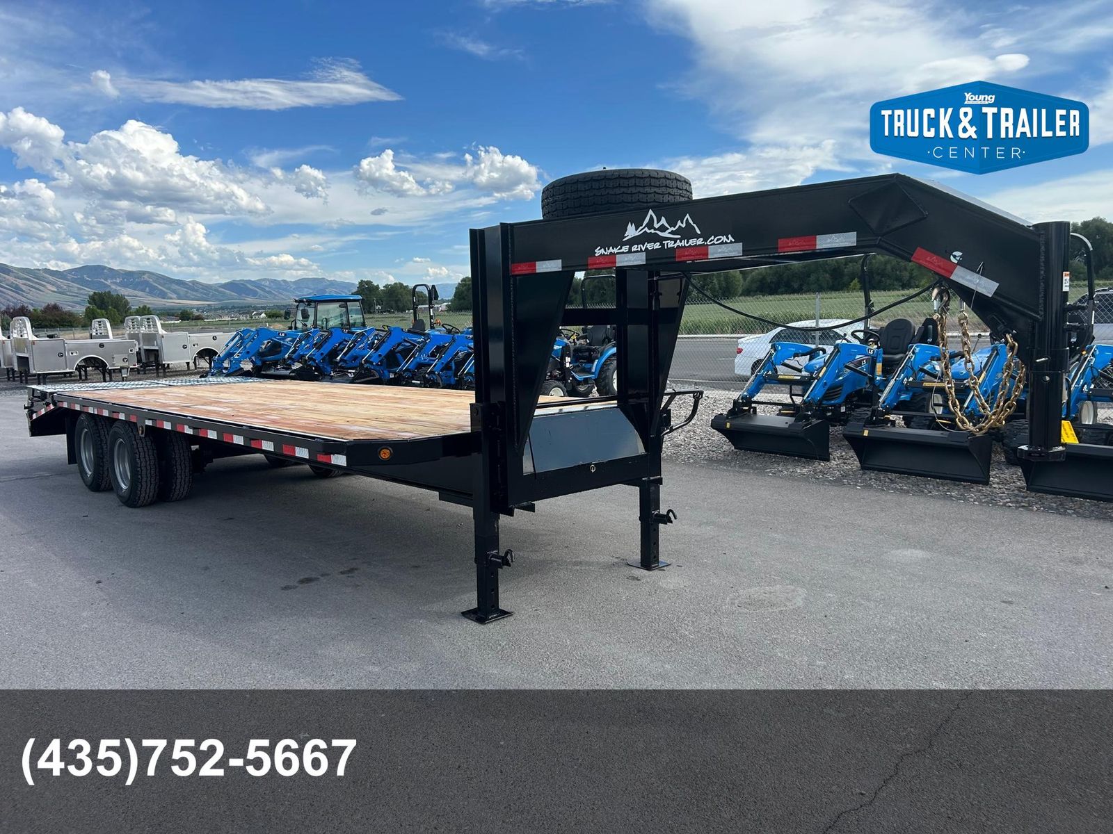 2027 Snake River 25' Tandem Dually Flatbed