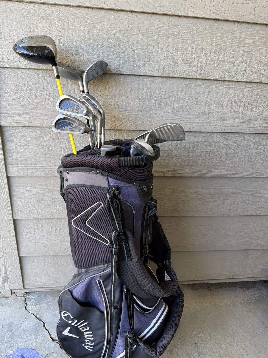 Wilson golf club set right handed