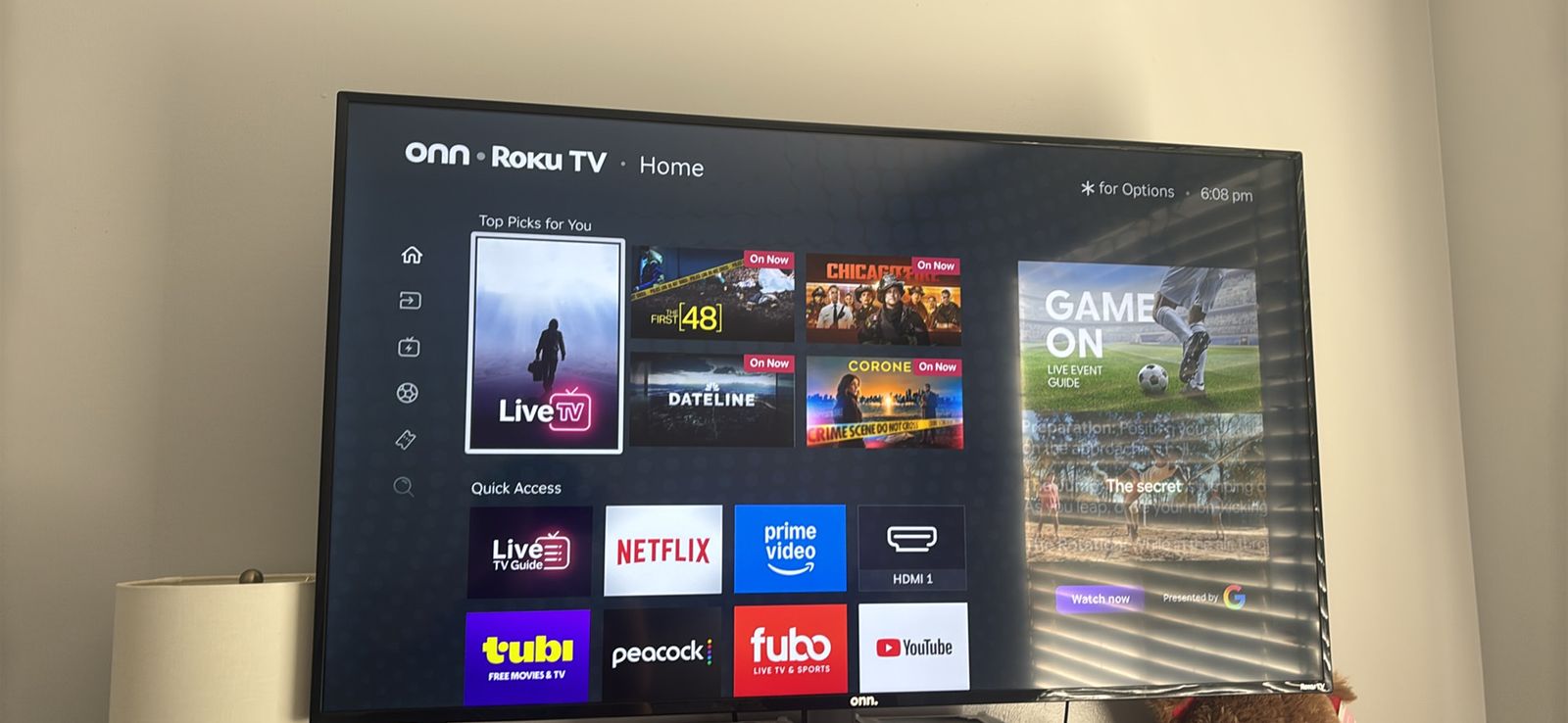 50” ONN TV