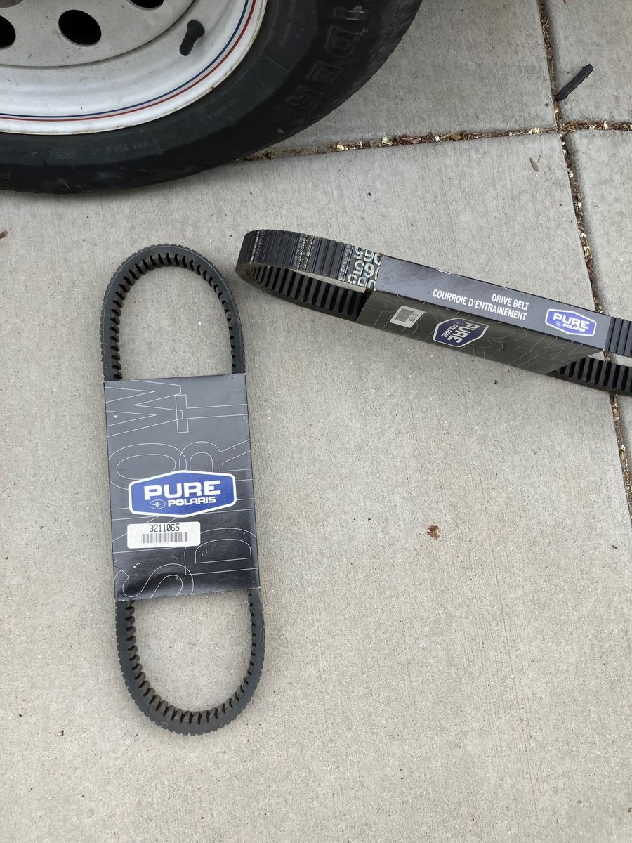 2 New Polaris Snowmobile Drive Belts