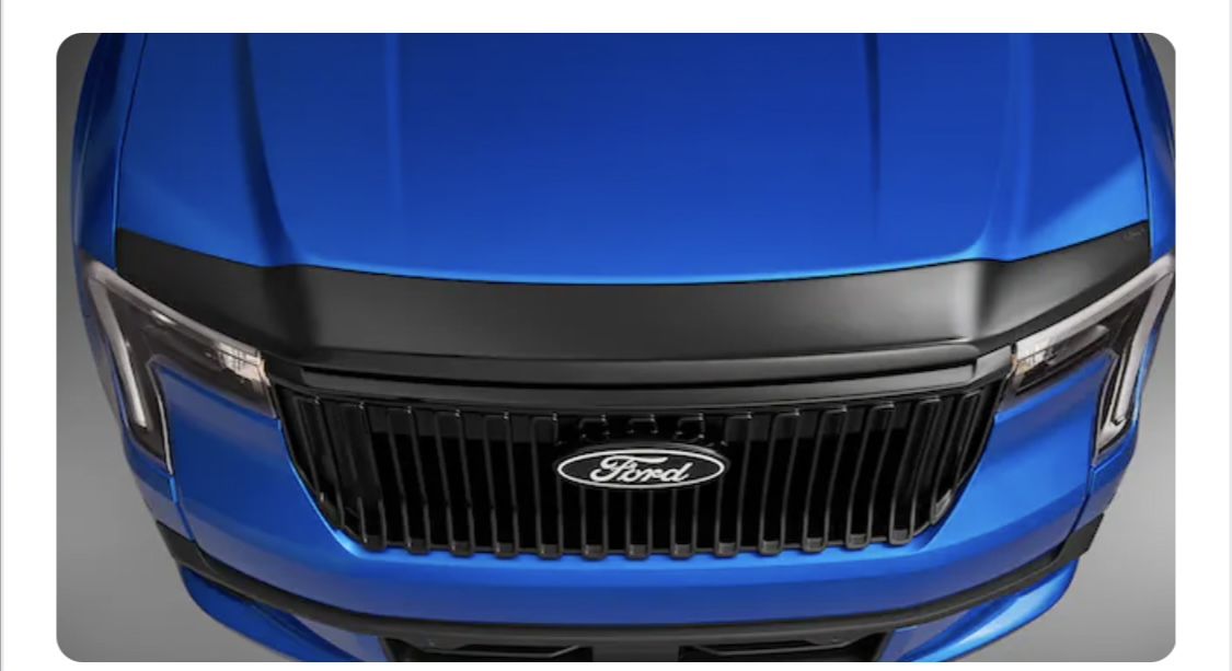 Genuine Ford Maverick Hood Protector / Bug Deflector 2022-2023 OEM NEW - PN NZ6Z-16C900-AA