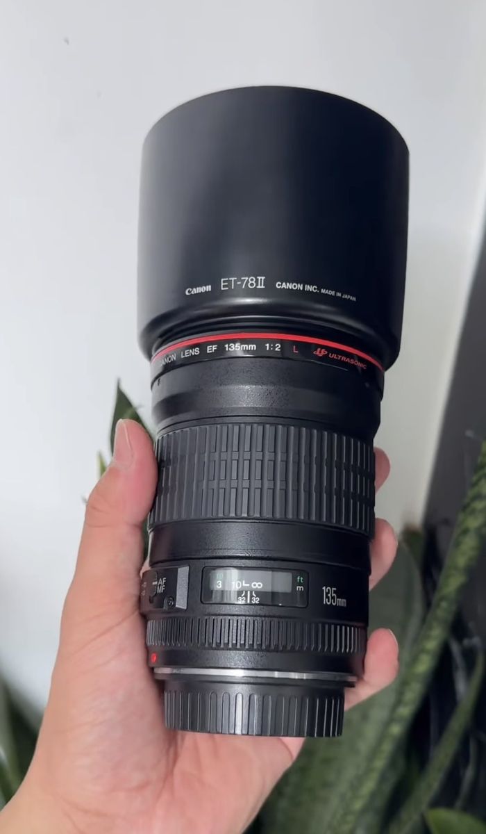 Canon EF 135mm f/2L USM Lens & Sigma 50mm f/1.4 DG HSM Art Lens