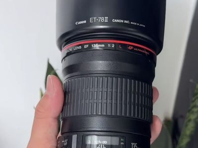 Canon EF 135mm f/2L USM Lens & Sigma 50mm f/1.4 DG HSM Art Lens