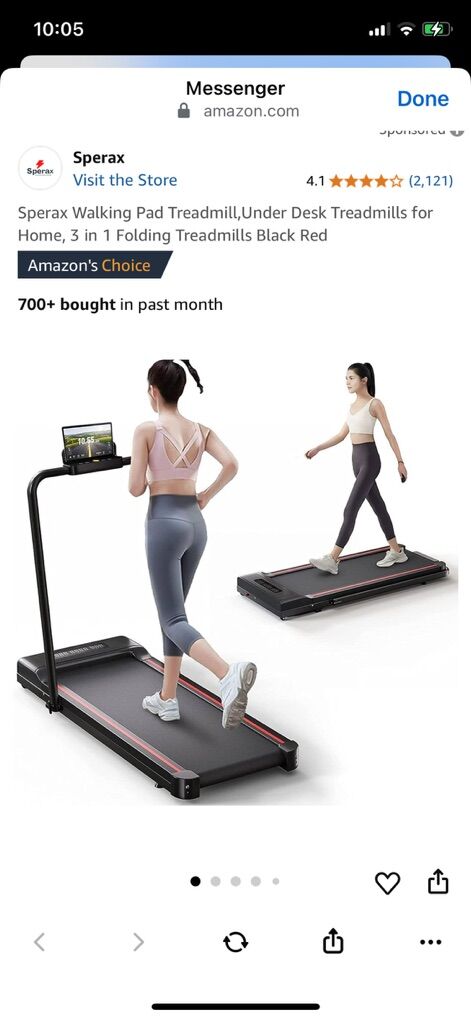 Walking Pad Treadmill,Under Desk Treadmills, New