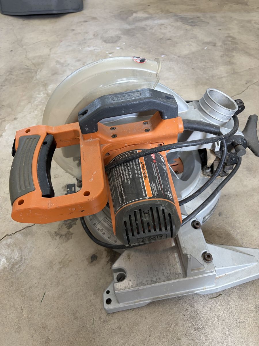 Rigid 10” chop saw