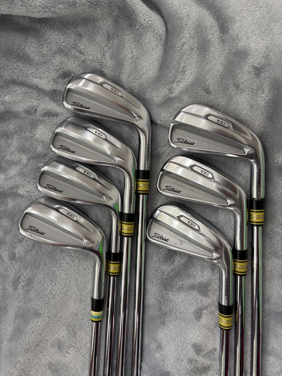 Titleist T100 Irons 4-PW Project X LZ 120g stiff