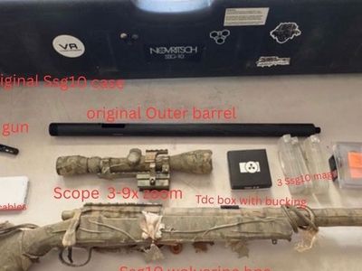 SSG10 Wolverine HPA Bolt Action Airsoft Sniper Rifle