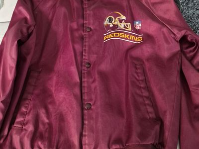 Vintage Chalk Line Washington Redskins NFL Satin Varsity Jacket Medium