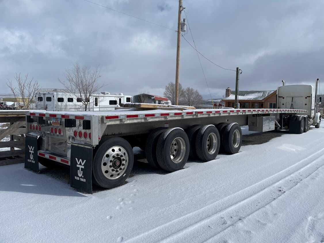 2024 Wilson Quad Axle Trailer