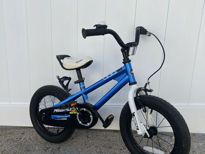RoyalRider Freestyle Blue Kid's 14-inch Pedal Bike