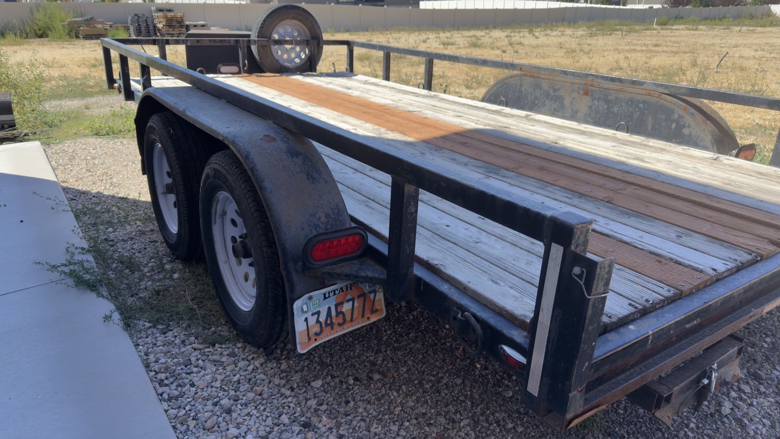 Quadrax Dual Axle Utility Trailer with Front Storage Box