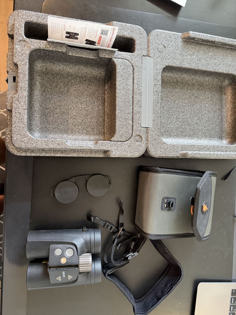 Revic Acura BLR10b Ballistic Rangefinding Binoculars – Proven & Well Cared For