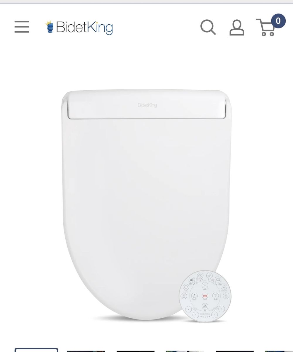 BRAND NEW BidetKing Crown Bidet Toilet Seat