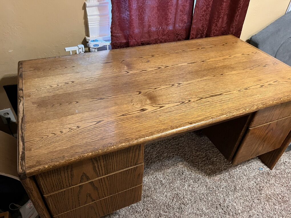 Solid Wood Desk