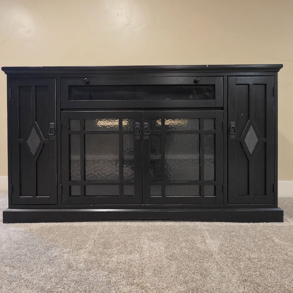 Black TV Stand