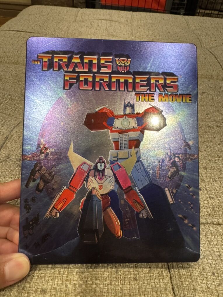 The Transformers: the Movie Blu Ray Steelbook