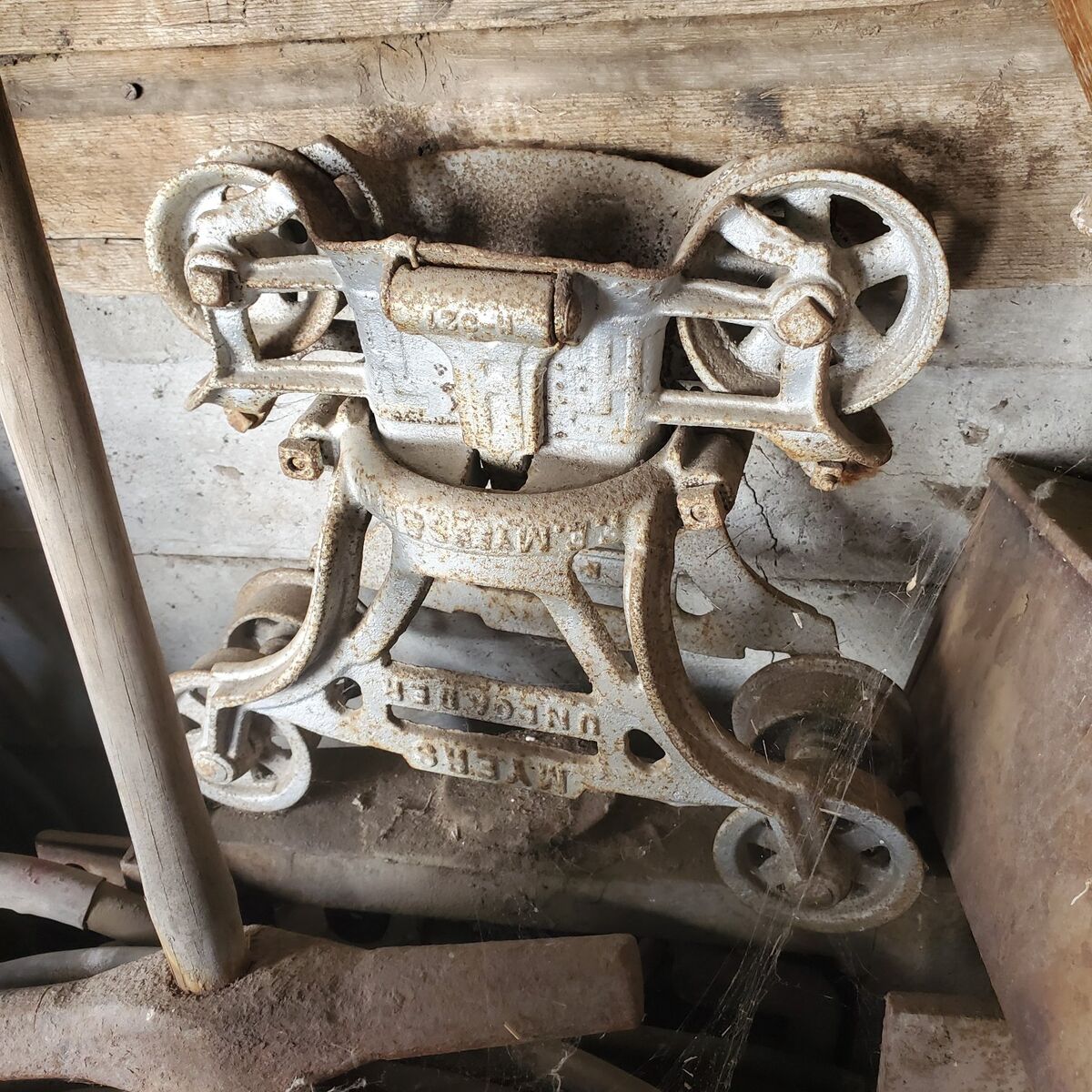 meyers unloader trolley