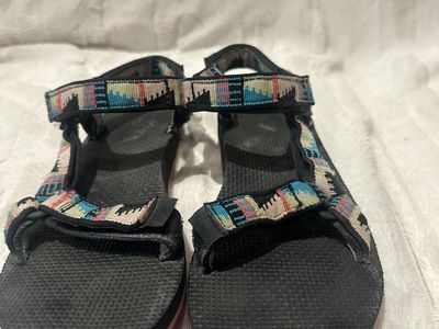 Teva Women’s Size 8 Blue/Black/Pink Sport Sandals