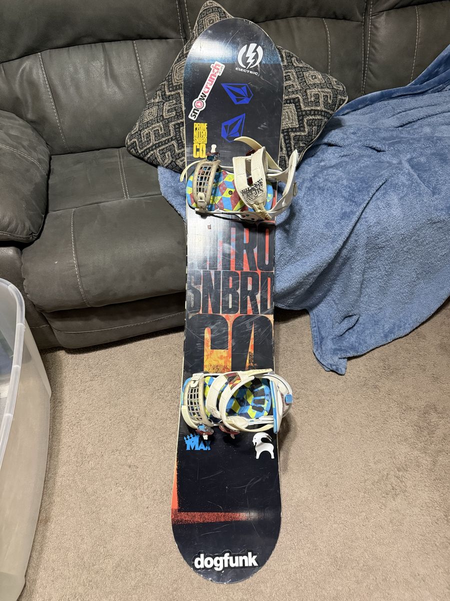 Snowboard And Gear