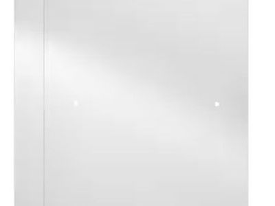 Delta 29-3/4 in. x 55-1/2 in. x 1/4 in. (6 mm) Frameless Sliding Bathtub Door Glass Panels in Clear (For 50-60 in. Doors)