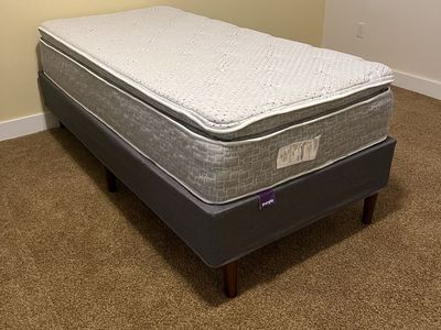 Purple Hybrid 12" Mattress & Foundation Sets — Twin XL, UNUSED/Mint — 4 Available (+ 2 Lightly Used!)