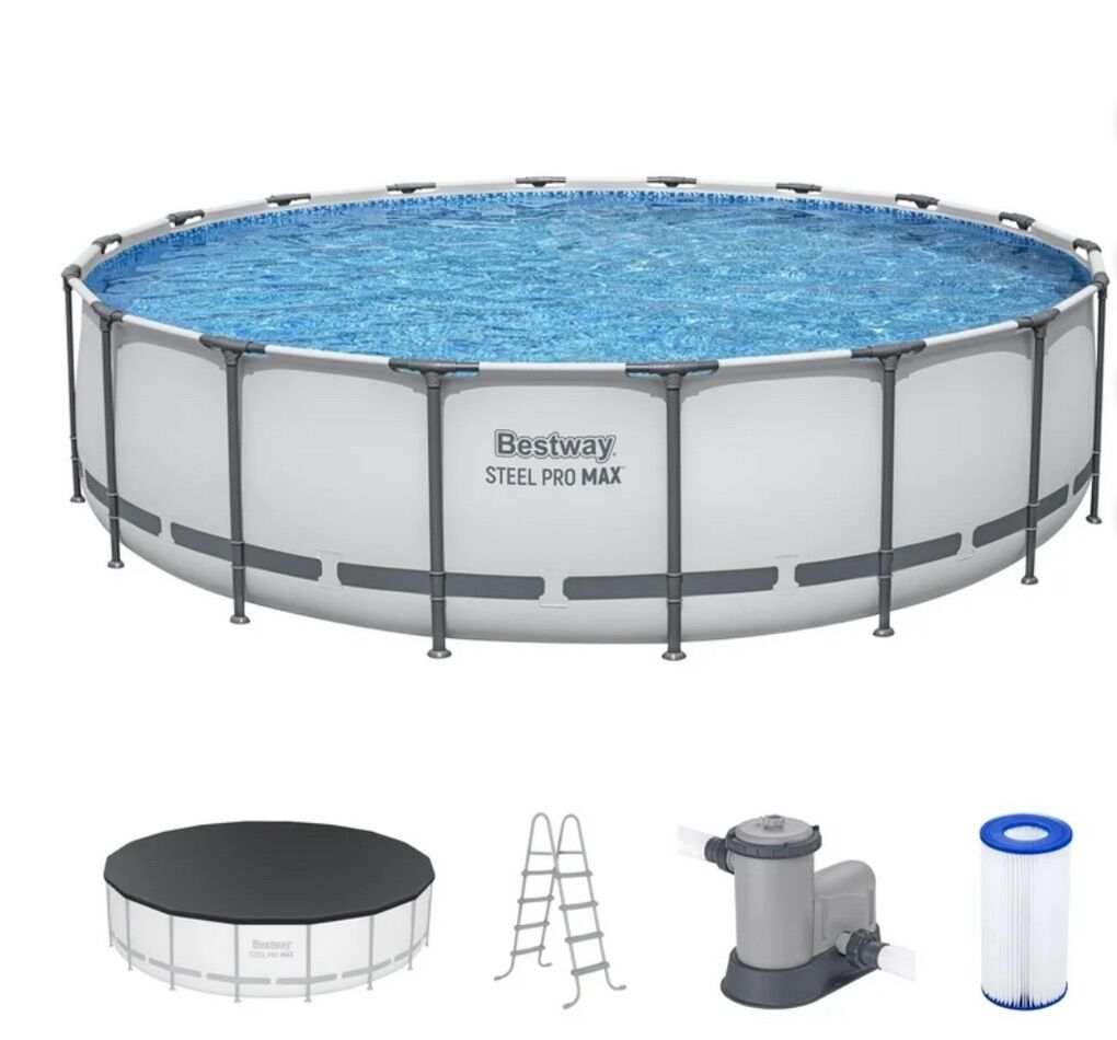 Bestway Steel Pro MAX 18’ x 48” Round Above Ground