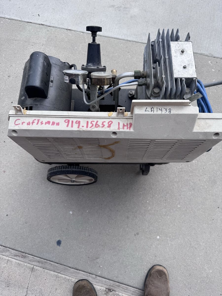Air compressor!!     FREE text only. 8018916634 yes it does work!! I bought a new one!!