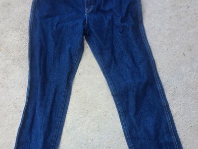 Dickies Men's Regular Fit Denim Jeans – Dark Wash Tough Workwear Pants