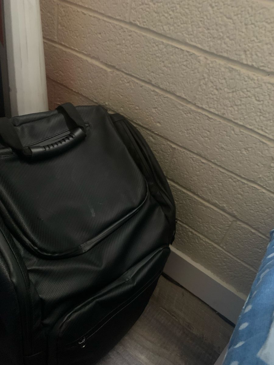 Black pickleball bag