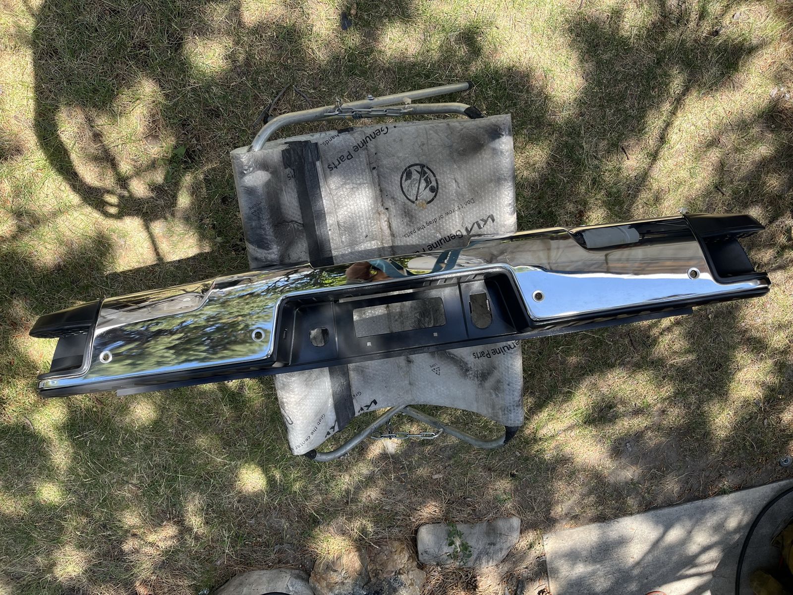 Silverado rear bumper