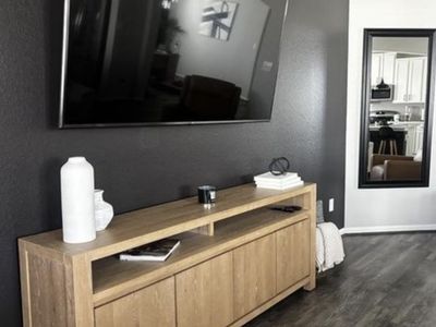 Modern TV Stand - Nate + Jeremiah Oak