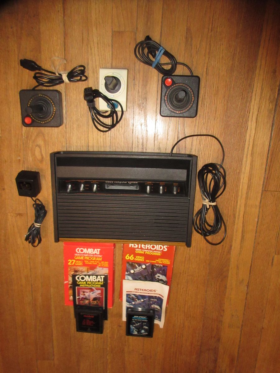 Atari 2600 Heavy Sixer console Sunnyvale Tested - Working