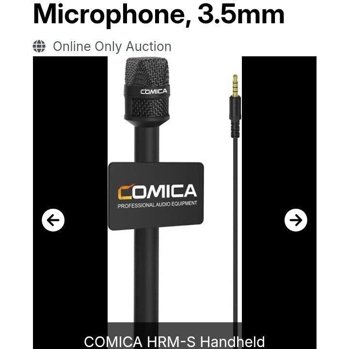 COMICA Handheld Microphone (NEW)