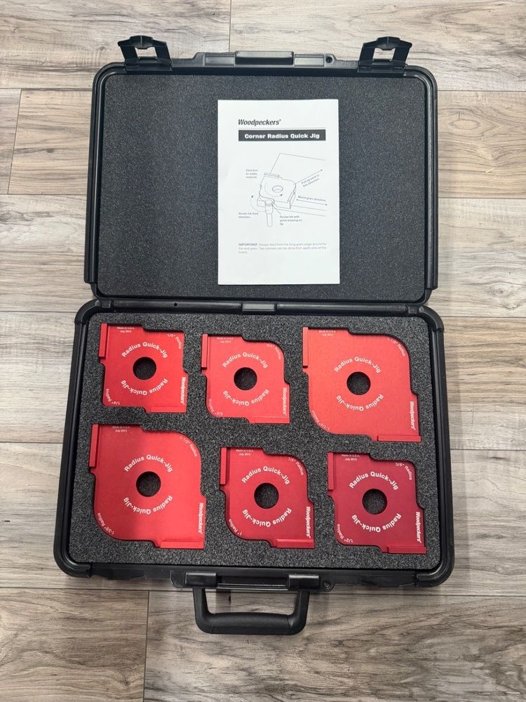 WOODPECKERS RADIUS QUICK JIG 6 PC SET