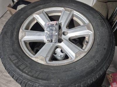 stock toyota rims and tires