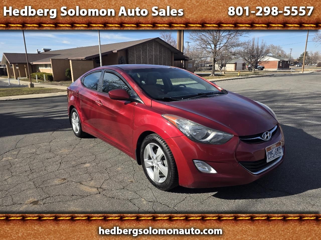 2013 HYUNDAI ELANTRA GLS