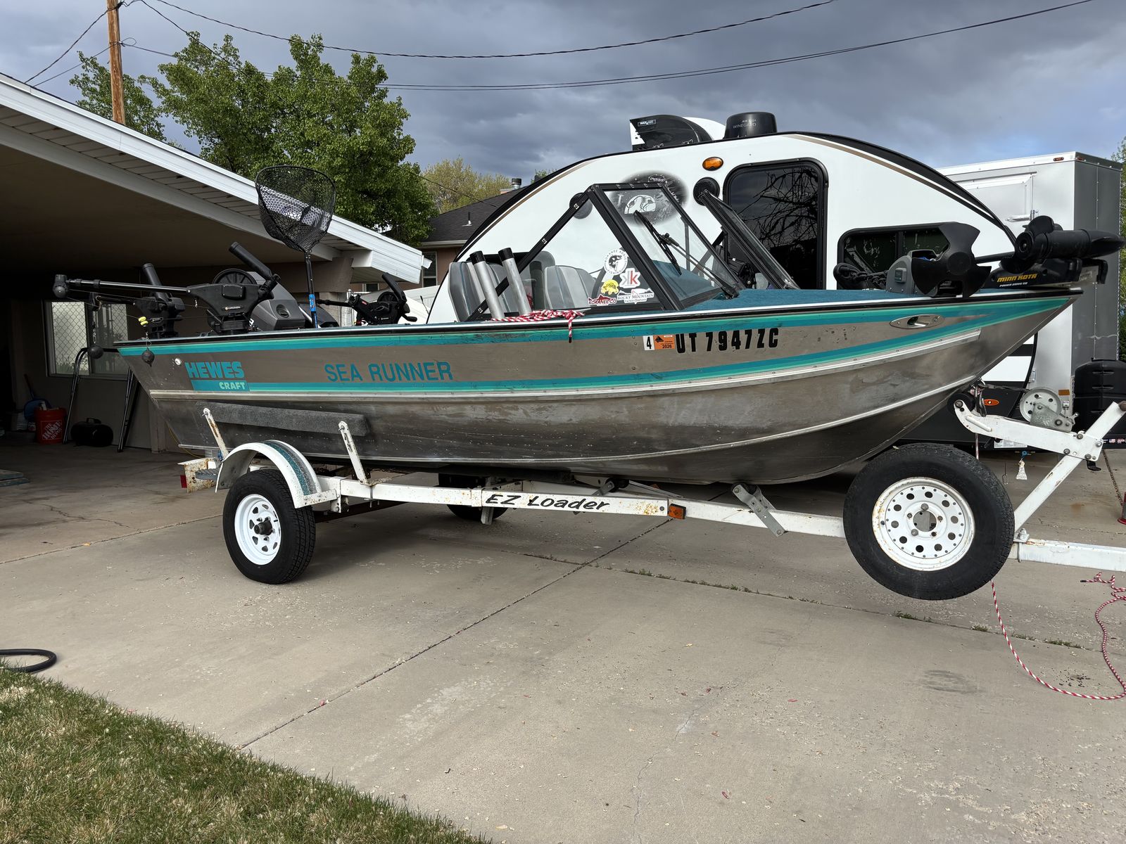 Hewes Craft fishing boat