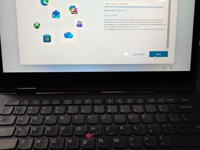 Lenovo ThinkPad Laptop & charger
